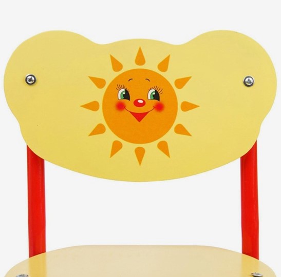 Детский стул Солнышко (Кузя-СОЛ(1-3)ЖКр) в Лангепасе - изображение 1