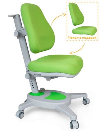 Растущее детское кресло Mealux Onyx, Зеленый в Урае - изображение
