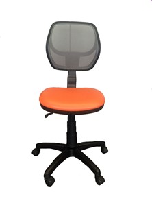 Детское крутящееся кресло LB-C 05, цвет оранжевый в Нижневартовске