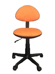 Детское крутящееся кресло LB-C 02, цвет оранжевый в Когалыме