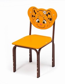 Детский растущий стул Собачка (Кузя-СБ(1-3)ОК) в Лангепасе