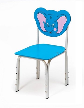 Детский растущий стул Слоненок (Кузя-СЛ(1-3)ССр) в Радужном - изображение