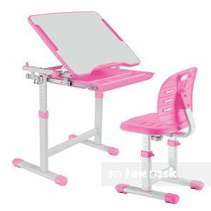 Парта растущая + стул Piccolino III Pink в Урае