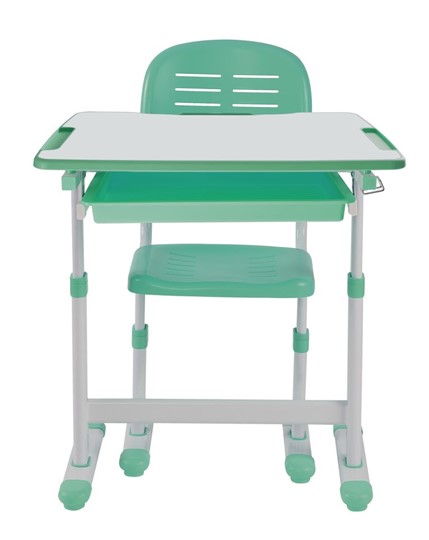 Парта растущая + стул Piccolino Green в Радужном - изображение 1