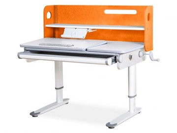 Детский стол-трансформер Denver, оранжевый в Радужном