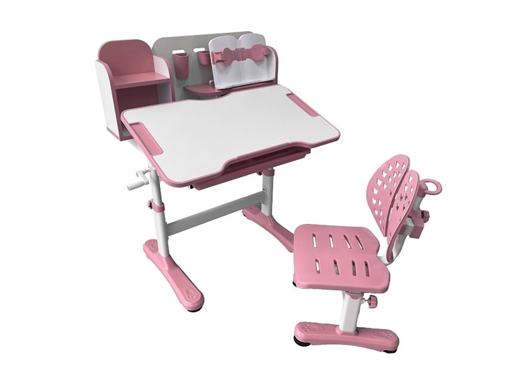 Стол растущий и стул Vivo Pink FUNDESK в Нижневартовске - изображение 1