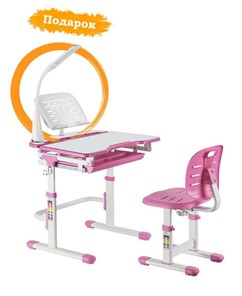 Детский стол-трансформер SET Holto-12 розовый в Сургуте - предосмотр 12