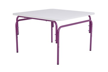Растущий стол Фея Мой малыш, 0-1 гр., белый-фиолетовый в Лангепасе