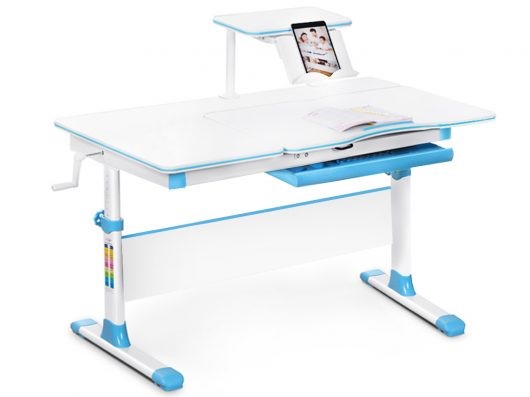 Детский стол-трансформер Mealux Evo-40 Lite, Синий в Урае - изображение