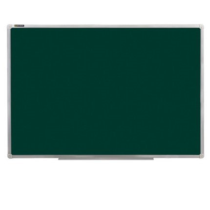 Доска для мела магнитная 90х120 см, зеленая, ГАРАНТИЯ 10 ЛЕТ, РОССИЯ, BRAUBERG, 231706 в Когалыме - изображение