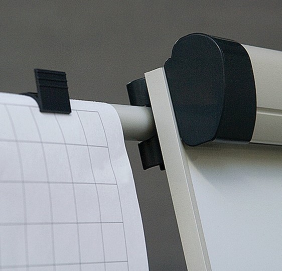 Доска-флипчарт на колесах 2х3, TF02/2011, 70x100 см, передвижная, держатели для бумаги в Урае - изображение 4