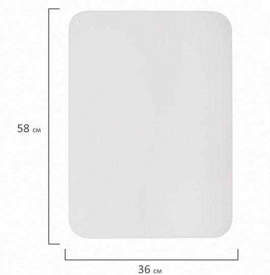 Доска магнитно-маркерная на холодильник BRAUBERG, 58х36 см с маркером, магнитом и салфеткой в Сургуте - изображение 8