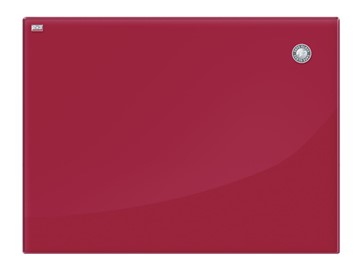Магнитно-маркерная стеклянная доска 2х3 OFFICE TSZ86 R, 60x80 см, красная в Нягани