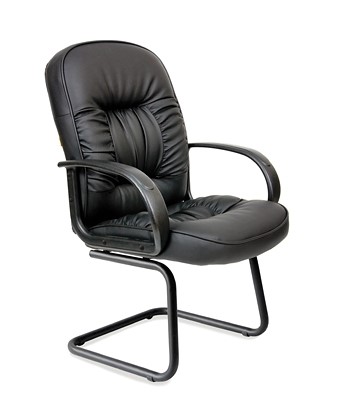 Компьютерное кресло CHAIRMAN 416V экокожа черная в Сургуте - изображение