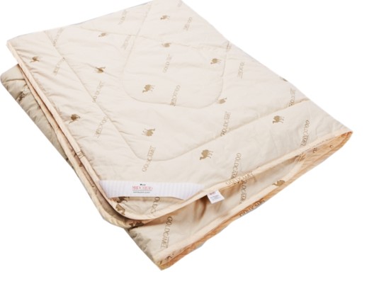 Стеганое одеяло ВЕРБЛЮД в упаковке ПВХ, тик в Радужном - изображение